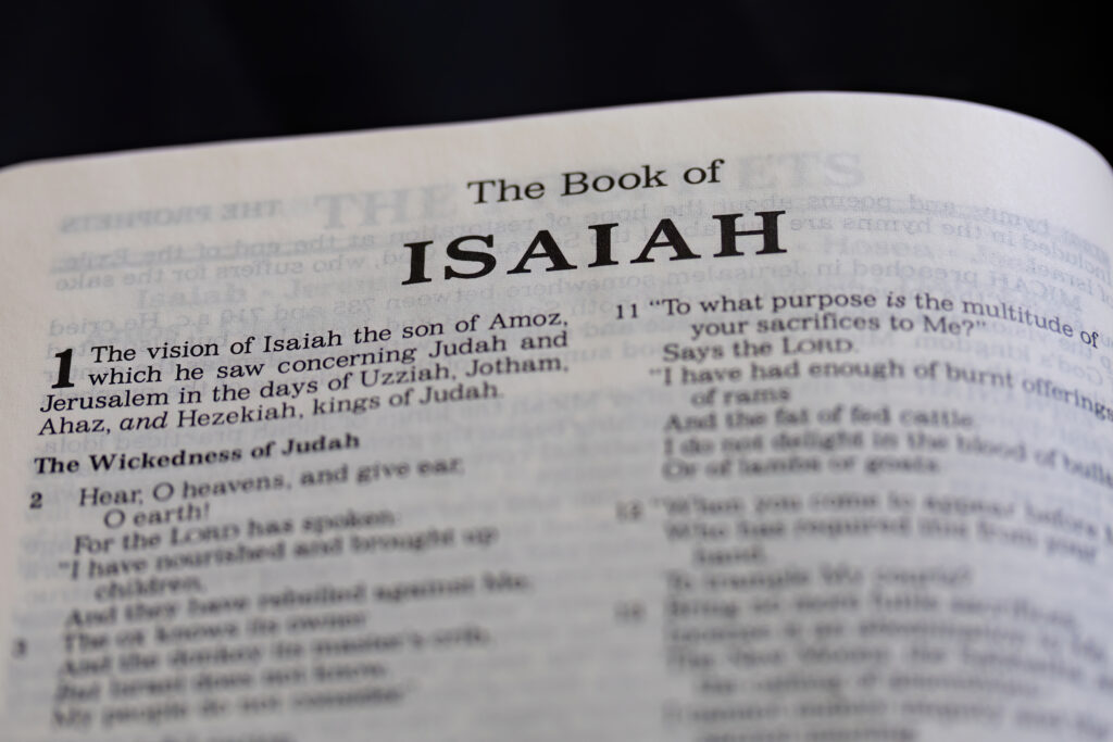 The book of Isaiah 